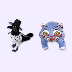 Demon Hunters Bird and Tiger Plush